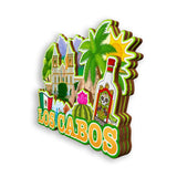 Refrigerator Magnet for Los Cabos Mexico  1805