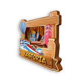 Refrigerator Magnet for Kastoria Greece  1719