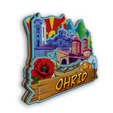 Refrigerator Magnet for Ohrid North Macedonia  2507