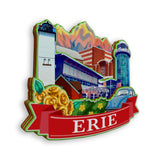 Refrigerator Magnet for Erie Pennsylvania USA  1122