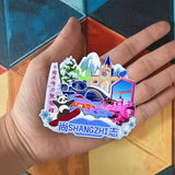 Магнит на холодильник для Шанчжи, Хэйлунцзян, Китай 614