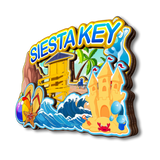 Kühlschrankmagnet für Siesta Key Florida USA 192