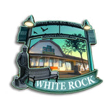 Kühlschrankmagnet für White Rock British Columbia Kanada 144