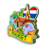 Refrigerator Magnet for Phuket Thailand  2784