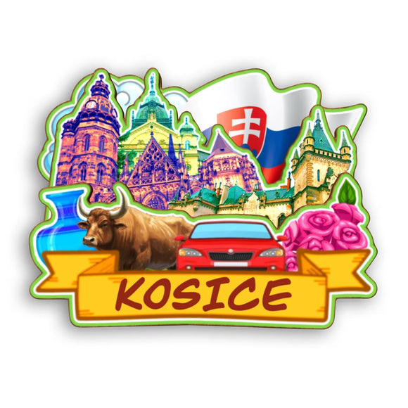 Refrigerator Magnet for Kosice Slovakia  2375