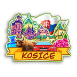Refrigerator Magnet for Kosice Slovakia  2375