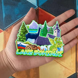 Refrigerator Magnet for Lake Bohinji Slovenia  2371