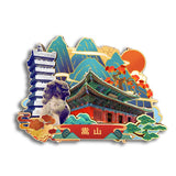 Refrigerator Magnet for Songshan Scenic Area, Luoyang, Henan, China  76