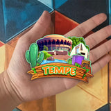 Refrigerator Magnet for Tempe Arizona USA  312