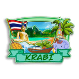 Refrigerator Magnet for Krabi Thailand  2788