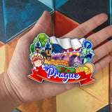 Refrigerator Magnet for Prague Czech  2085