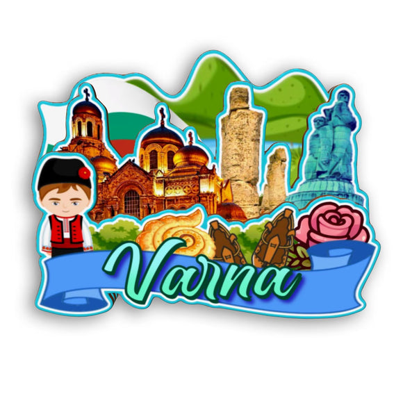 Refrigerator Magnet for Varna Bulgaria  2443
