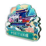 Kühlschrankmagnet für Shiyan, Hubei, China 588