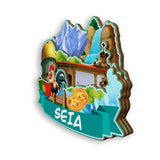 Refrigerator Magnet for Seia Portugal  1958