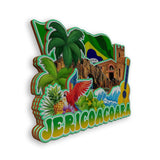 Refrigerator Magnet for Jericoacoara Brazil  1931