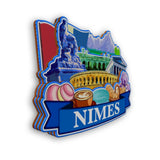 Refrigerator Magnet for Nimes France  2579