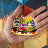 Refrigerator Magnet for Dresden Germany  1196