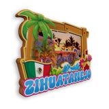 Refrigerator Magnet for Zihuatanejo Mexico  1838
