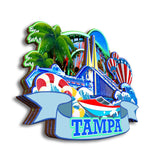 Магнит на холодильник для Тампы, Флорида, США 168