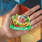Refrigerator Magnet for Mazatlan Mexico  1804