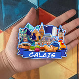 Refrigerator Magnet for Calais France  2622