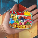Refrigerator Magnet for Eger Hungary  2141
