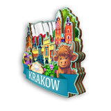 Refrigerator Magnet for Krakow Poland  2111