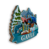 Refrigerator Magnet for Gavle Sweden  2188