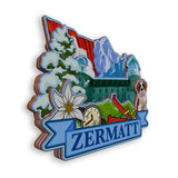 Магнит на холодильник Церматт Швейцария 2034