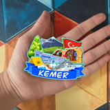 Refrigerator Magnet for Kemer Greece  1693