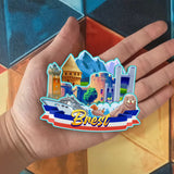 Refrigerator Magnet for Brest France  1327