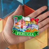 Refrigerator Magnet for Perugia Italy  1303