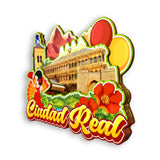 Refrigerator Magnet for Ciudad Real Spain  1497