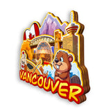 Kühlschrankmagnet für Vancouver, Kanada 1849