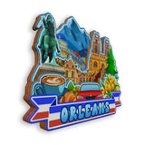 Refrigerator Magnet for Orleans France  1340