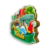 Refrigerator Magnet for Merida Mexico  1830