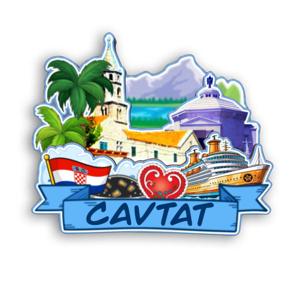 Refrigerator Magnet for Cavtat Croatia  2230