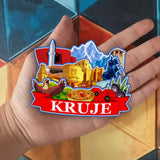 Refrigerator Magnet for Kruje Albania  2463