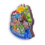 Refrigerator Magnet for Amsterdam Netherlands  1971