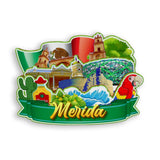 Refrigerator Magnet for Merida Mexico  1830