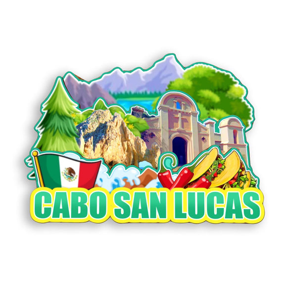Refrigerator Magnet for Cabo San Lucas Mexico  1821