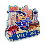 Kühlschrankmagnet für Luzhou, Sichuan, China 578