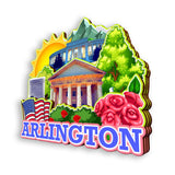 Refrigerator Magnet for Arlington Virginia USA  894