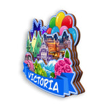Refrigerator Magnet for Victoria Canada  1874