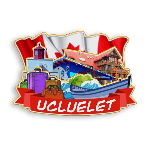 Refrigerator Magnet for Ucluelet Canada  1894