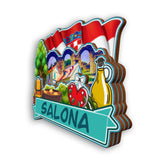 Refrigerator Magnet for Salona Croatia  2239