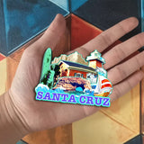 Kühlschrankmagnet für Santa Cruz, Kalifornien, USA 240