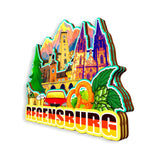 Kühlschrankmagnet für Regensburg Deutschland 1229