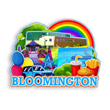Refrigerator Magnet for Bloomington Minnesota USA  1007