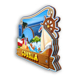 Refrigerator Magnet for Gdynia Poland  2130